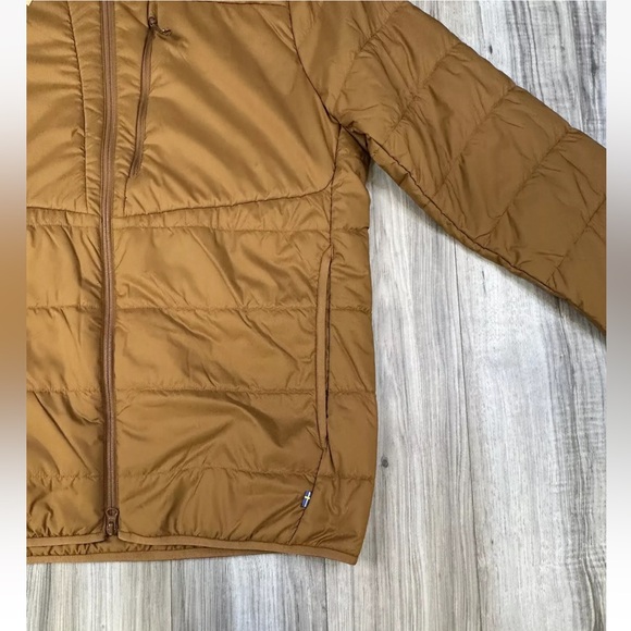 Fjallraven Keb Padded Insulated Hoodie Jacket Puffer Coat Chestnut Mens XL NWT - Picture 3 of 11